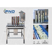 Cortadoras en rodajas para manzana y melocotn