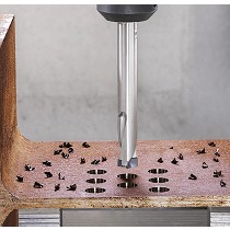 Soluciones de taladrado especficas para vigas de construccin