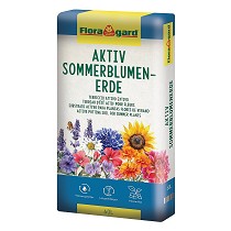 Substrato activo para flores de verano