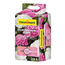 Substratos para hortensias rosadas y blancas