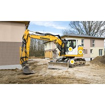 Excavadoras sobre cadenas