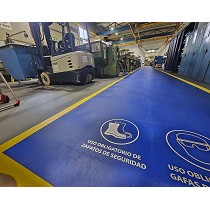 Loseta industrial de PVC