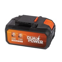Bateras 2x20V 5.0/2.5AH