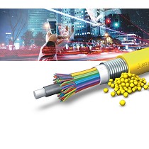 Masterbatch PE Deltaplast para cables de fibra ptica