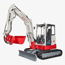 Excavadoras de parte trasera corta