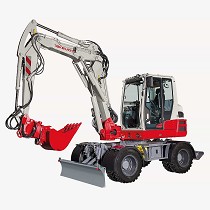 Excavadoras con brazo articulado