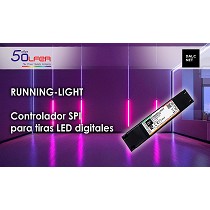Controlador SPI para tiras LED digitales