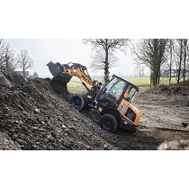 Cargadoras compactas de ruedas elctricas