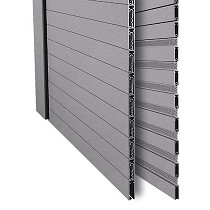 Persianas de seguridad autoblocante microperforada