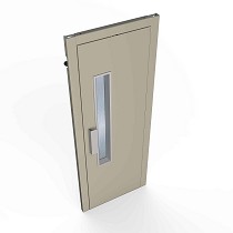 Puertas semiautomticas para ascensores