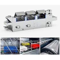 Lavado de cajas de diferentes formatos