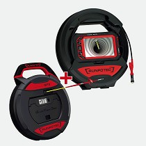 Cmaras para inspeccin de tuberas y medidores digitales de metros