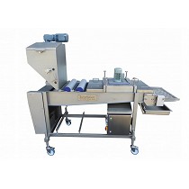 Rebozadoras y sistemas de empanado para productos crnicos, vegetales y pescado