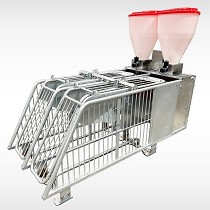 Boxes autoblocantes para la alimentaci�n de grupos de cerdas