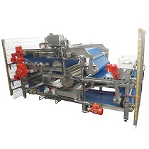 Prensas de doble banda para grandes volúmenes de producción de zumos voran ZBP1100