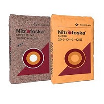 Fertilizantes granulados EuroChem Nitrofoska super 20 -5 -10