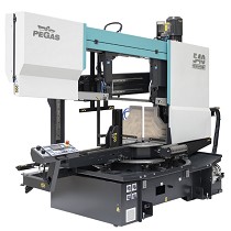 Sierra de cinta de doble columna semiautom�tica