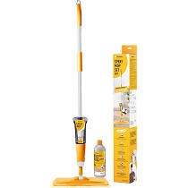 Sistemas de limpieza con pulverizador para suelos de madera