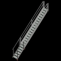 Escaleras de acero inoxidable