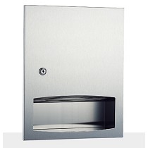 Dispensadores de papel toalla empotrable