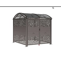 Refugios para bicicletas y motos con puerta