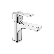 Monomandos de lavabo medio alto cromado