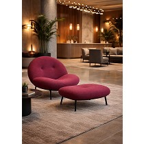 Sillones que presentan un dise�o moderno y elegante