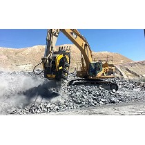 Cucharas trituradoras para excavadoras