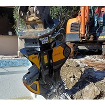 Pinzas demoledoras para excavadoras, retroexcavadoras y minipalas