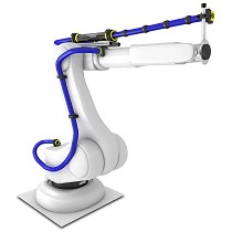 Sistema de retracci�n flexible y robusto para cableado rob�tico