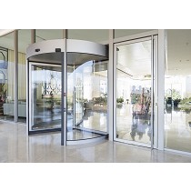 Puertas autom�ticas giratorias