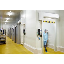 Puertas r�pidas enrollables para c�maras de conservaci�n hasta 0�