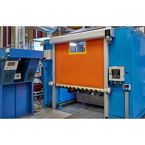 Puertas r�pidas enrollables para l�neas de producci�n automatizadas