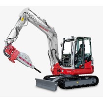 Miniexcavadoras con cabina