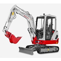 Miniexcavadoras con cabina o canopy