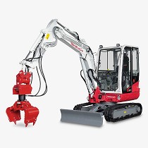 Miniexcavadoras con cabina