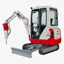 Miniexcavadoras con canopys o cabinas