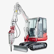 Miniexcavadoras con cabina o canopy