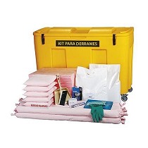 Kits absorbente qu�mico para derrames 400l