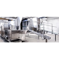 T�neles de lavado y secado de moldes de panader�a y pasteler�a.