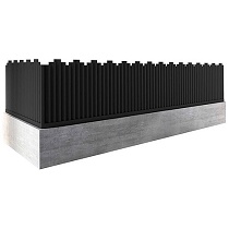 Vallados de exterior de aluminio soldado