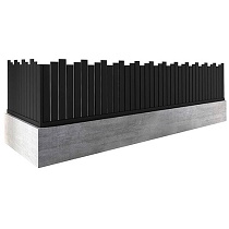 Vallados de exterior de aluminio soldado