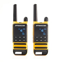 Parejas de walkie-talkies Pmr- 446 con malet�n y microauriculares
