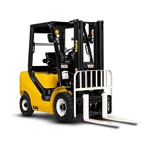 Carretillas elevadoras el�ctricas de 4 ruedas con ruedas de neum�ticos