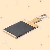 Tablas de cortar de bamb� y pizarra