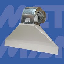 Cortinas de aire industriales modulares para puertas de hasta 5m de altura