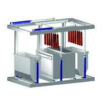 Recubridora de embutidos y piezas crnicas