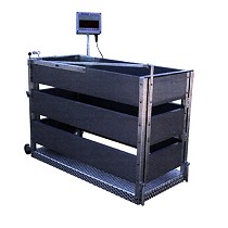 Bscula mvil para el pesaje individual o colectivo