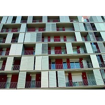 Celosa de lama orientable