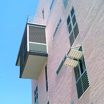 Celosa de lama orientable